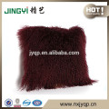 Newly Classical Custom Mongolian Lamb Fur Fabric Pillow